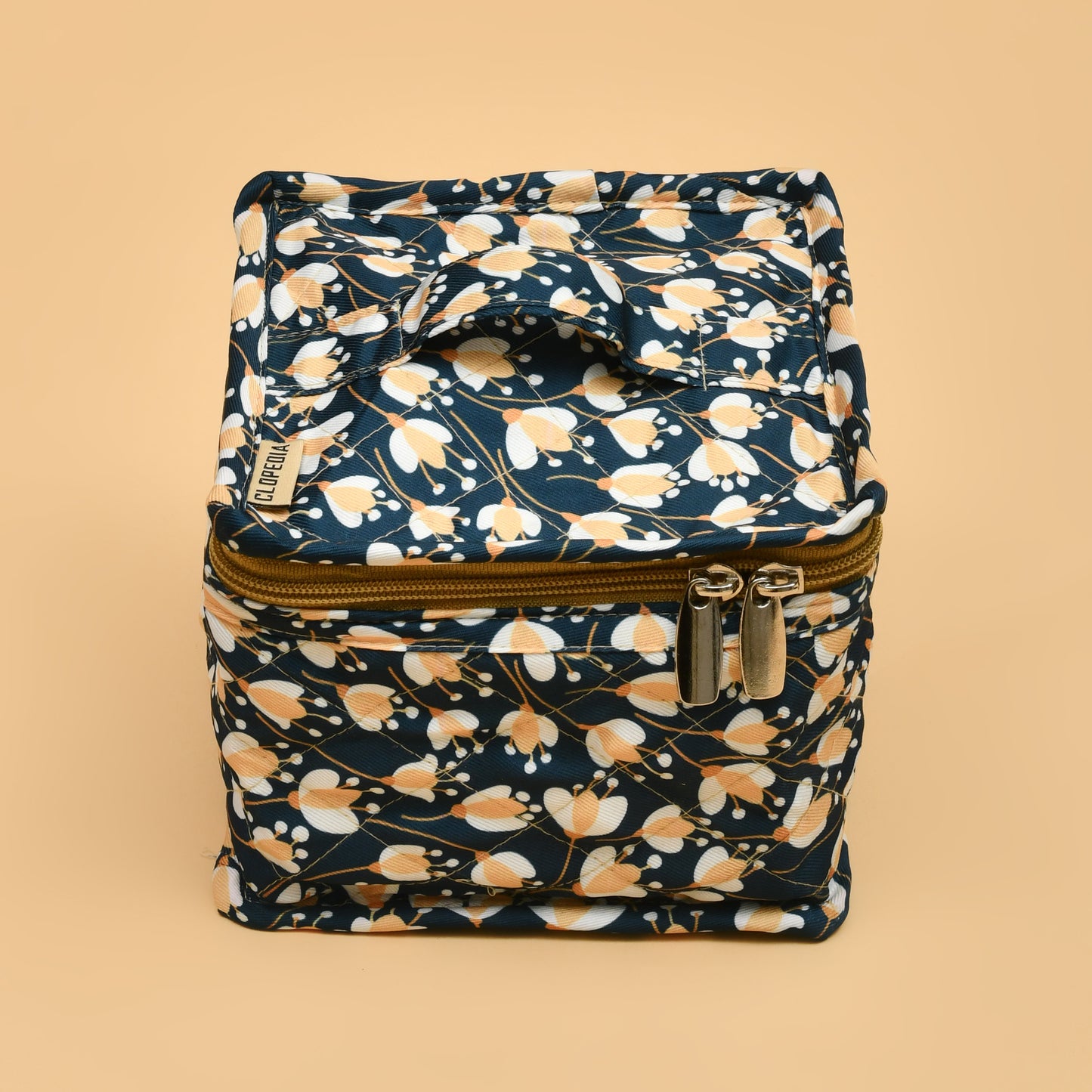 Jewellery Organiser_Navy Bloom - 10 Pouch